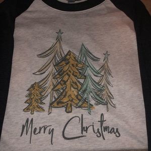 Merry Christmas Raglan